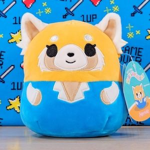 Squishmallow Aggretsuko with Calm Expression 6.5" UltraSoft Stuffed Sanrio Plush
